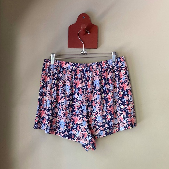 Multicolored Floral Soft Pj Shorts - Picture 3 of 4